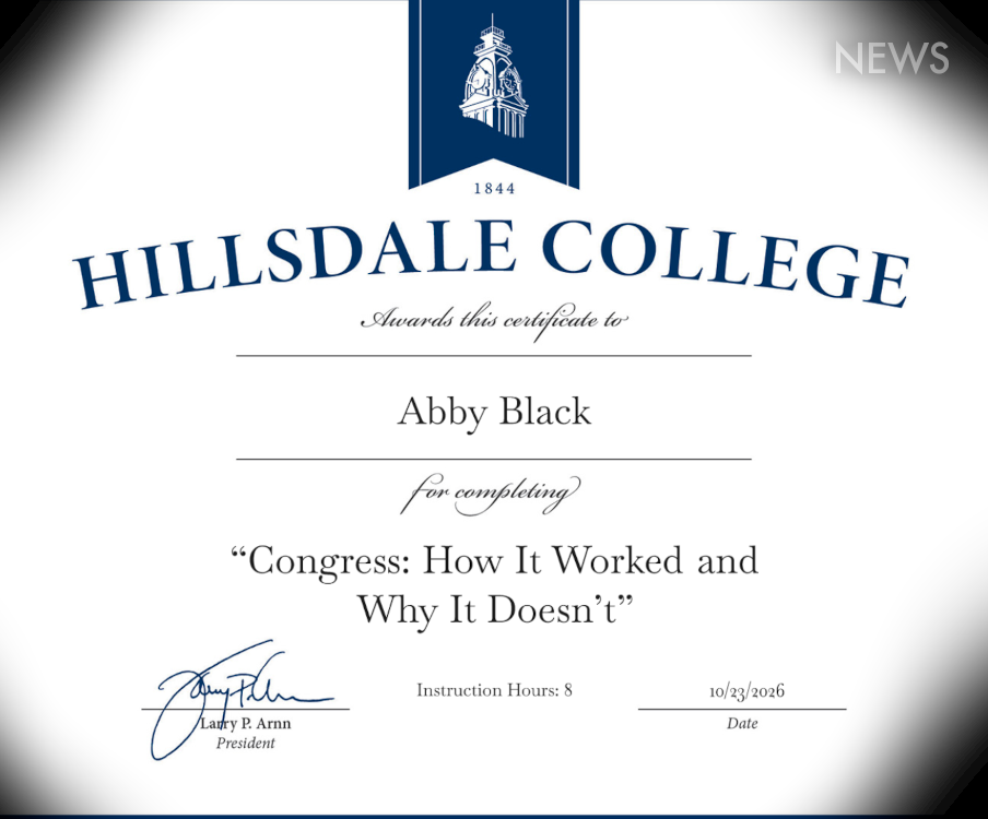 I Completed Hillsdale College's Course on Congress: How it Worked and Why It Doesn't